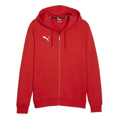 Puma Team Goal Casuals Hooded Red 01