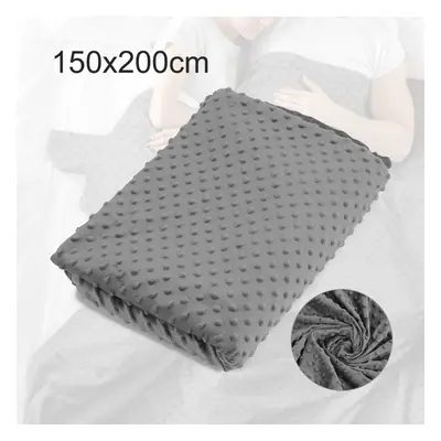 150*200cm Weighted Blanket Anxiety Reduce Cotton Blanket Double Size