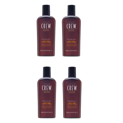 American Crew Light Hold Texture Lotion 250ml x4