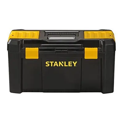 Stanley STST1-75520 Essential 19" Toolbox with Plastic Latches, Black/Yellow