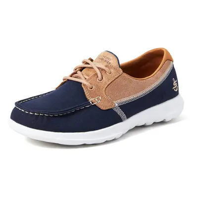 Skechers womens Go Walk Lite - Boat Shoe Navy US