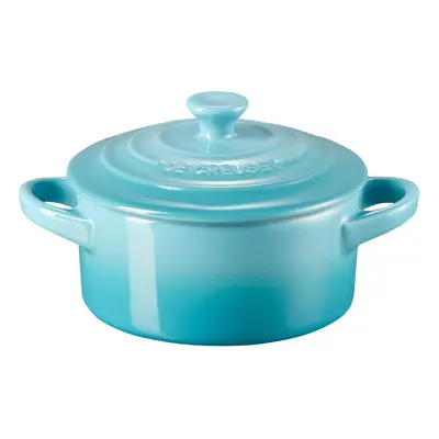 Le Creuset Stoneware Mini Round Cocotte oz. Caribbean