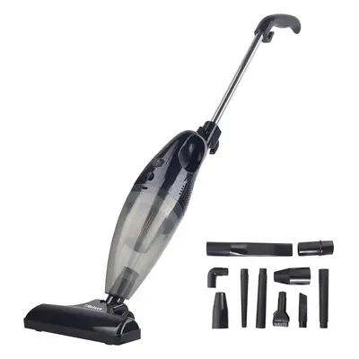 (Black) Multifunction Vacuum Cleaner Upright Vacuum Cleaner Handheld Bagless Vacuum Cleaner High