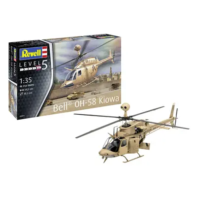 REVELL OH-58 Kiowa 1:35 Helicopter Model Kit