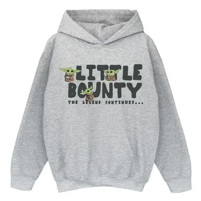 (12-13 Years, Sports Grey) Star Wars The Mandalorian Boys Little Bounty Hunter Hoodie