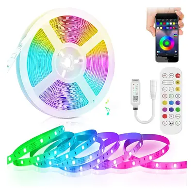 (10m 33ft (2*5m)) 33Ft LED Strip Lights Bluetooth App Remote Control