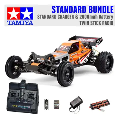 TAMIYA RC Racing Fighter DT-03 1:10 Standard Stick Radio Bundle