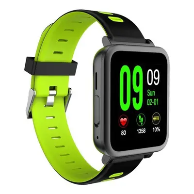 (Green) 1.54 inch IPS Full Touch Screen Heart Rate Sleep Monitor Multi-function Pedometer Smart 