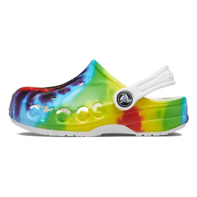 Crocs Unisex-Child Baya Graphic Clog Tye Dye Toddler