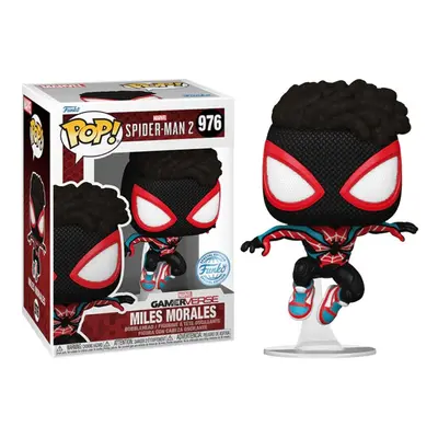 Funko Pop! Marvel: Spider-Man - Miles Morales(Evolved Suit)(Exc) Collectable Vinyl Figure - Stan