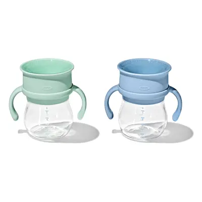 OXO Tot Transitions Cup oz. with Handles - Opal and Dusk - Pack