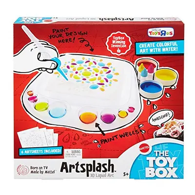 Mattel Artsplash 3D Liquid Art, Toy Box Winning Invention