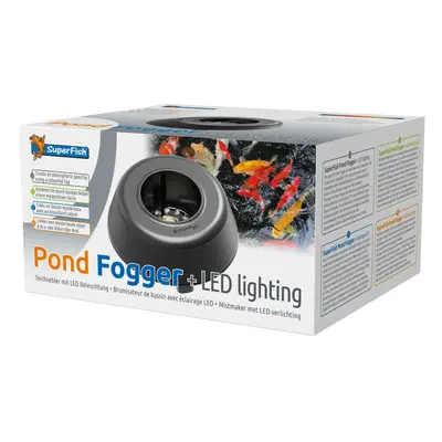 Superfish Pond Fogger Mister LED Lighting Illumination Fog Mist Garden Fish Koi