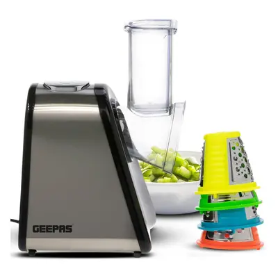 Geepas 4-in-1 Electric Grater | Electric Food Slicer