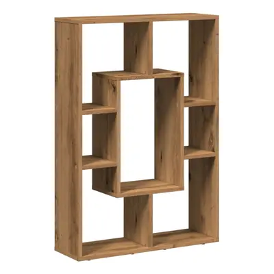 (artisan oak) vidaXL Bookcase Bookshelf Rack Storage Cabinet Engineered Wood