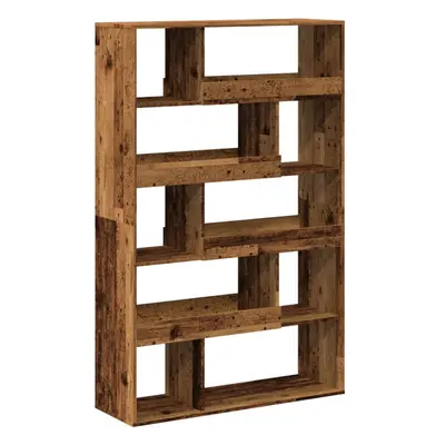 (old wood, x x 156.5 cm) vidaXL Book Cabinet/Room Divider Bookcase Storage Rack Bookshelf