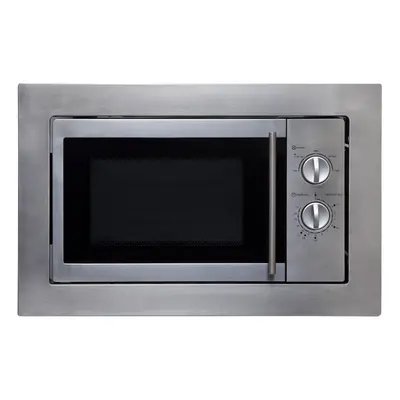 SIA Integrated Microwave Oven, 20L Stainless Steel Built In - BIM10SS