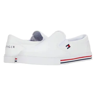 Tommy Hilfiger Women's LEZARI Sneaker White/White 8.5