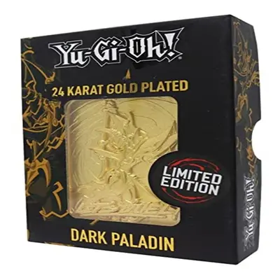 Fanattik YU-GI-OH! - Dark Paladin 24k Gold Plated Limited Edition Card