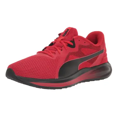 PUMA Twitch Runner AM Running Shoe Mens Running DM US High Risk Red