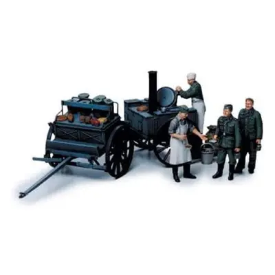 TAMIYA 1:35 Diorama Set Field Kitchen (4) Model Kit Plastic Co