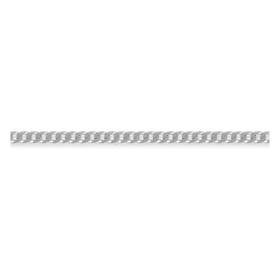 (22) Jewelco London Sterling Silver 3mm Gauge Curb Chain - ACN006A