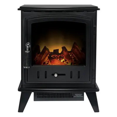 Adam Aviemore Electric Stove in Black