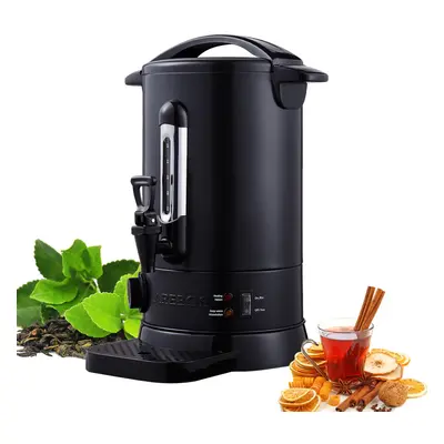 AREBOS Catering Urn | Mulled Wine Cooker W | Hot Drink Dispenser 8.8 with Drip Tray | Outlet Tap