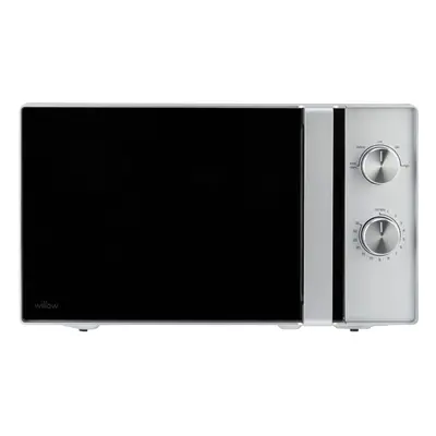 Willow W20MWS 20L Capacity Microwave with Power Levels Silver