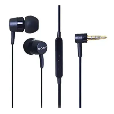 Official Sony MH750 In-Ear Stereo Headset Earphones Black