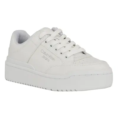 Calvin Klein Women's ANSLY Sneaker White