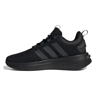 adidas Women's Racer TR23 Sneaker Black/Black Blue Metallic/Carbon