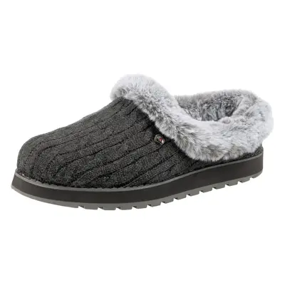 Skechers BOBS Women's Keepsakes - Ice Angel Slipper Charcoal M US