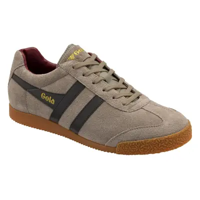 (9 UK, Rhino) Gola Classics Mens Harrier Retro Low Rise Suede Lace Up Trainers Sneakers