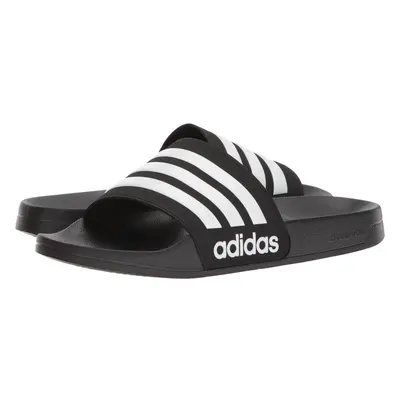 adidas Men's Adilette Shower Slides Black/White/White