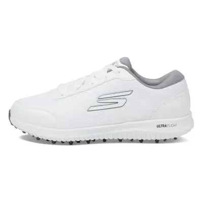 Skechers Women's Max Fairway Spikeless Golf Shoe Sneaker White/Gray