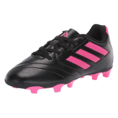 adidas Boy's Goletto VIII Firm Ground Football Shoe Black/Pink To