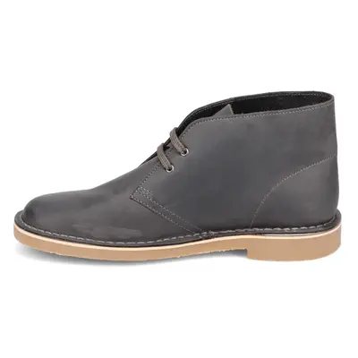 Clarks Bushacre Grey Leather D (M)