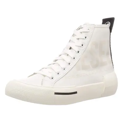 Diesel Women's S-DESE Cut W-Sneaker mid Star White M US