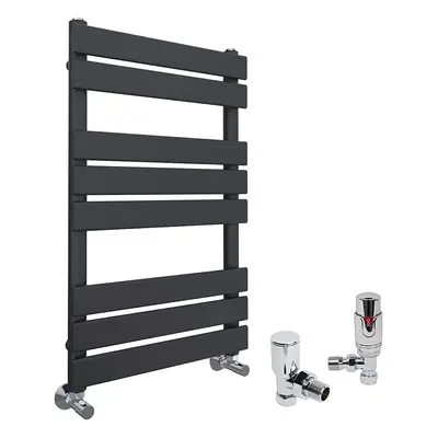 (Sand Grey, x 500mm) WarmeHaus Designer Bathroom Flat Panel Heated Towel Rail Radiator Ladder Ra