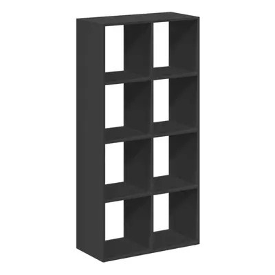 (black, 69.5 x x 137.5 cm) vidaXL Room Divider Bookcase Book Rack Bookshelf Engineered Wood