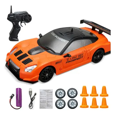 (Orange) 1/24 2.4G 4WD Drift RC Car On-Road Vehicles RTR Model