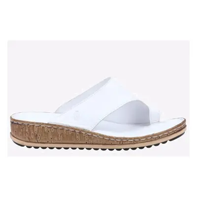 (8) Hush Puppies Elissa Leather Sandals Womens