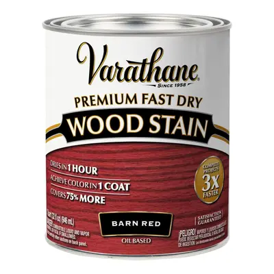 Rust-Oleum Varathane Premium Fast Dry Wood Stain Quart Barn R