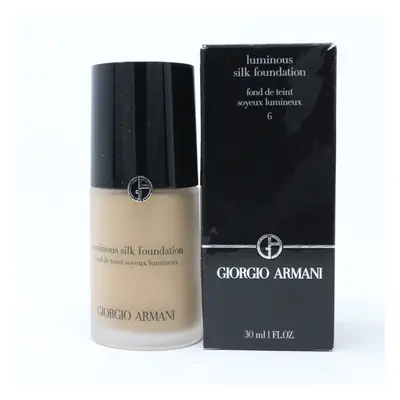 (6) Giorgio Armani Luminous Silk Foundation 1oz/30ml New With Box