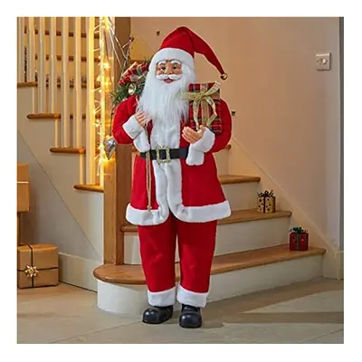 Deluxe Santa Clause 110cm figure Christmas Decoration ornament