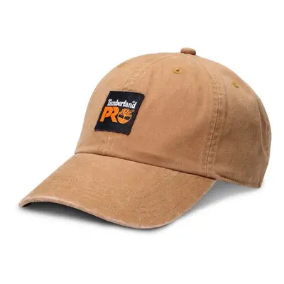 Timberland PRO Woven Logo Low Profile Cap Dark Wheat One Size Fits A