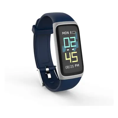 (Blue) 0.96 inch TFT Color Screen Sports Heart Rate Blood Pressure Monitor Wristband Smart Watch