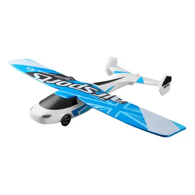 (Blue+Three Battery) 420mm Wingspan 2.4G 3CH 6-Axis Gyroscope EPP Glider RC Airplane RTF for Beg