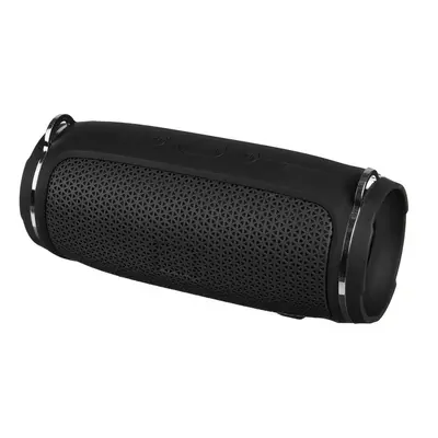 (Black) Portable Wireless Speaker Bluetooth 5.0 Speaker Outdoor Hi-Fi Support TF Card FM Radio S